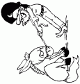 coloriage cowboy 13
