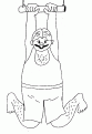 coloriage personnage cirque 01