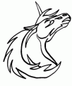 coloriage de licorne 04
