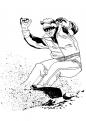 coloriage jeux olympique snowboard 21