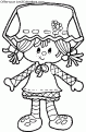 coloriage Charlotte aux fraises 44