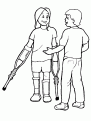 coloriage handicape 28