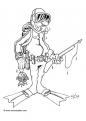 coloriage metier plongeur 48