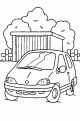 coloriage de voiture 18