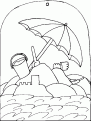 coloriage plage 07