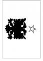 coloriage drapeau albanie 01