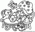 coloriage Charlotte aux fraises 43