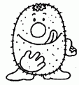 coloriage kiwi 01