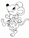 coloriage de souris 02