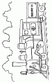 coloriage train 04