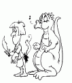 coloriage de dragon 15