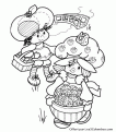 coloriage Charlotte aux fraises 93