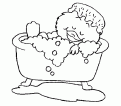 coloriage salle de bain 07
