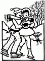 coloriage hiver glace neige 24