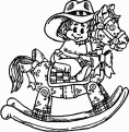 coloriage cowboy 39