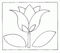 coloriage tulipe 05