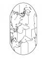 coloriage carte mappemonde-continents 25