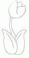 coloriage tulipe 23