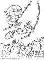 coloriage dora 60
