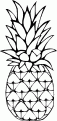 coloriage ananas 02