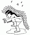 coloriage indien 10