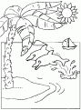 coloriage ile deserte paradis 15