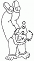 coloriage clown 25