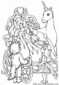 coloriage barbie licorne 58