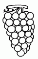 coloriage raisin 02