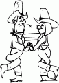 coloriage cowboy 36