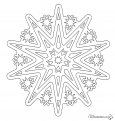 coloriage mandala 10