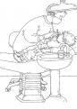 coloriage metier dentiste 17