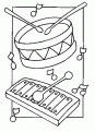 coloriage instrument musique 12