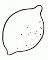 coloriage citron 12