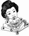 coloriage asiatique japonnais chinois 33