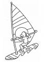 coloriage action planche-voile 093