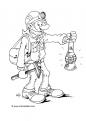 coloriage metier mineur 43