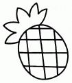 coloriage ananas 04