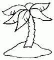 coloriage ile deserte paradis 07