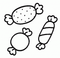 coloriage bonbon 09