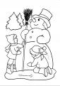 coloriage de noel 123