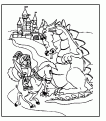 coloriage de dragon 07