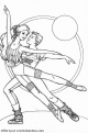 coloriage barbie ken danse 93