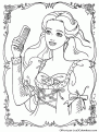 coloriage barbie 98