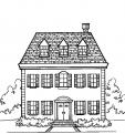 coloriage maison 03