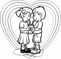 coloriage amour 14