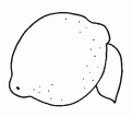 coloriage citron 15