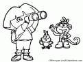coloriage dora 26