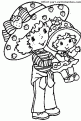 coloriage Charlotte aux fraises 53