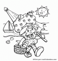 coloriage Charlotte aux fraises 89